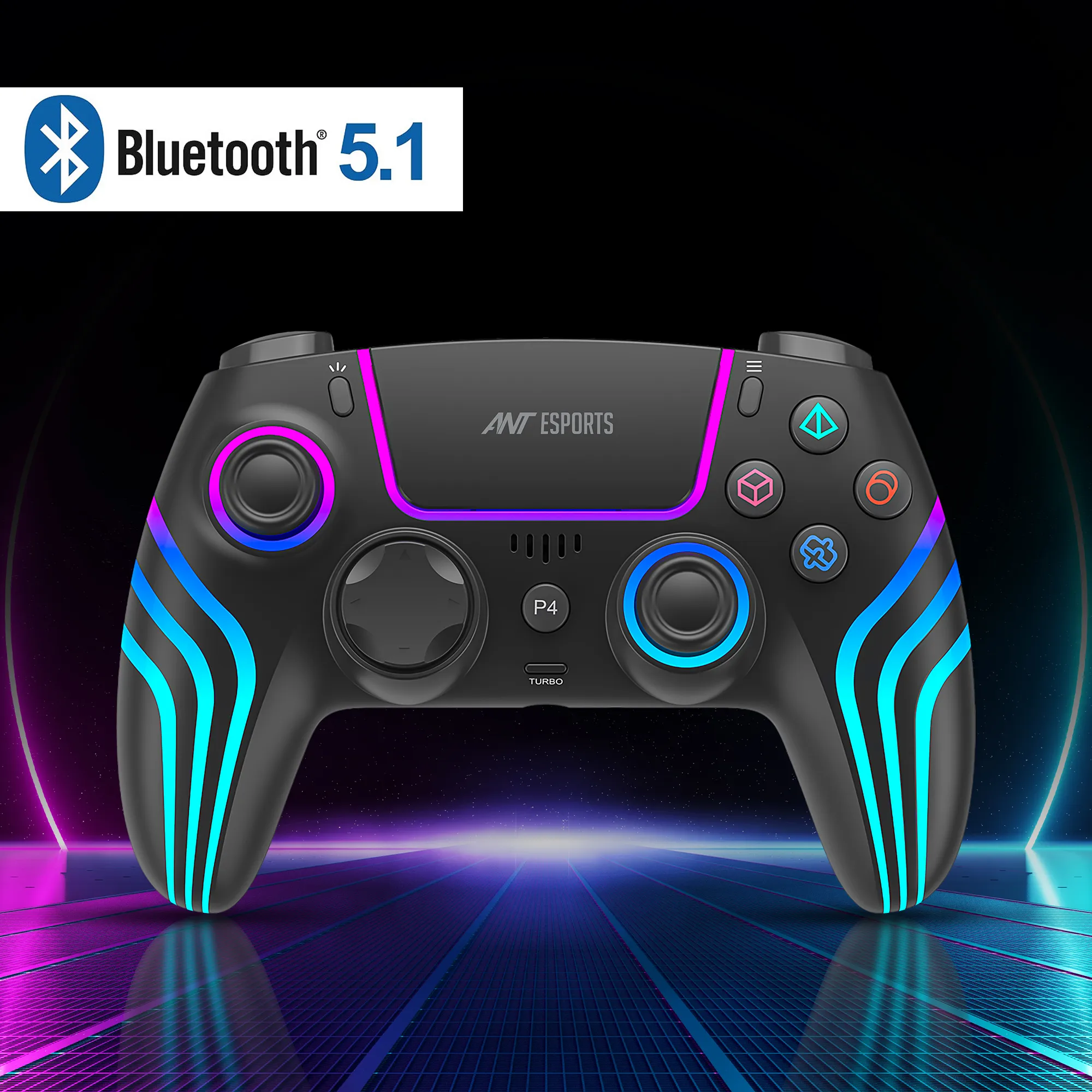Ant Esports Wireless Gamepad GP400 Black view 5